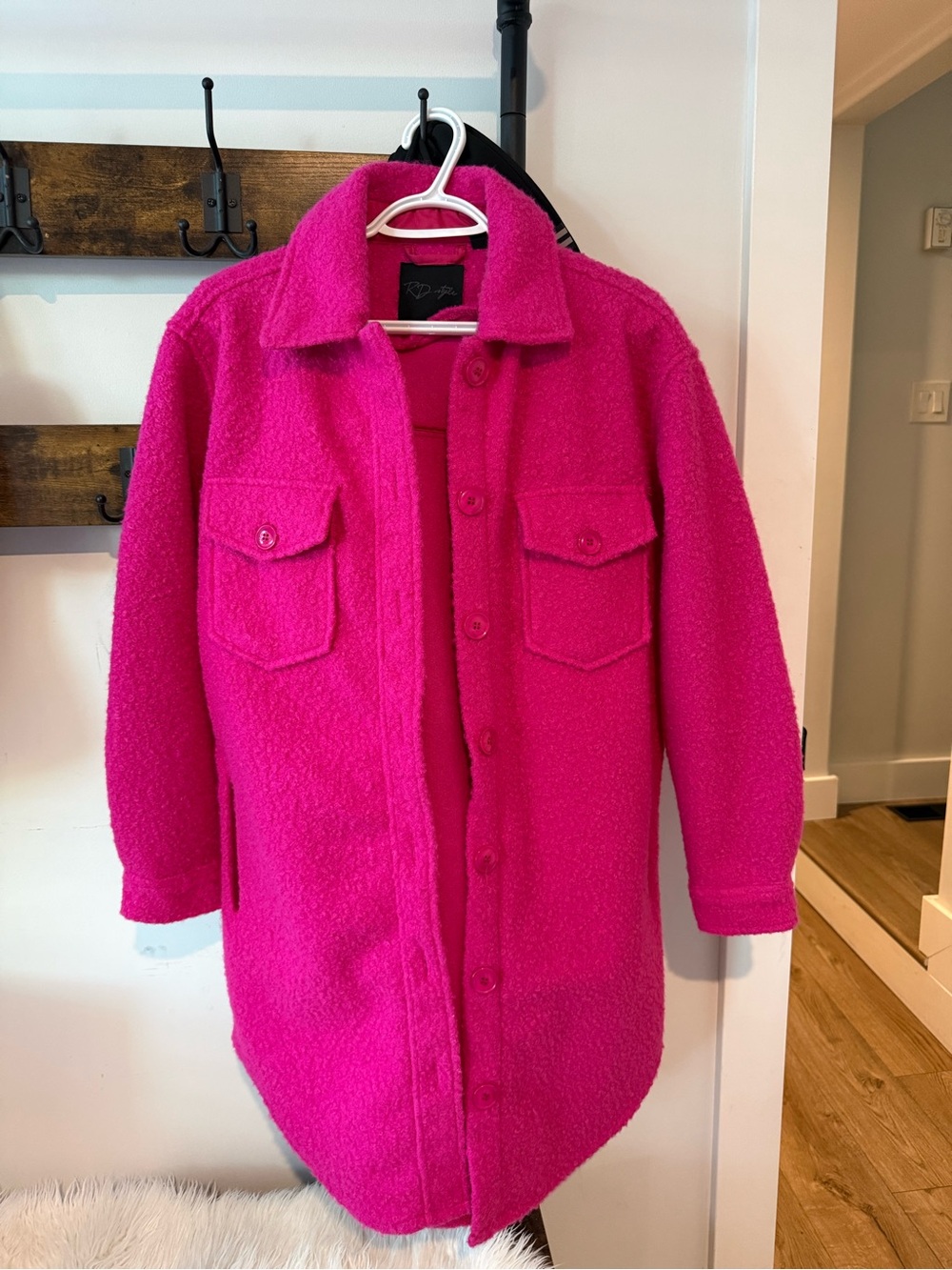 RD Style Hot Pink shacket